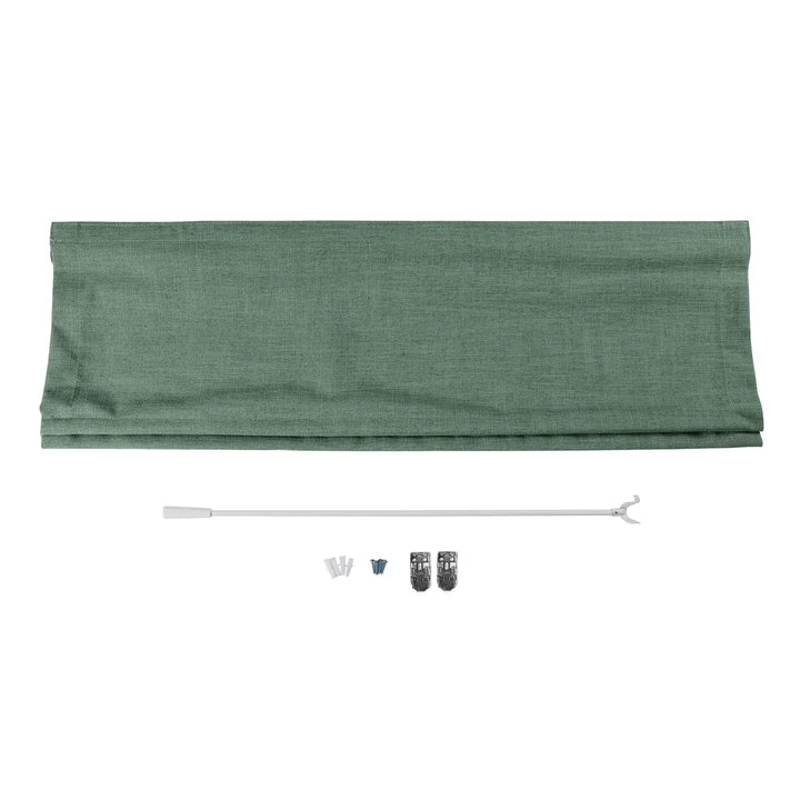 Tallis Linen Plain Roman Shade Cordless