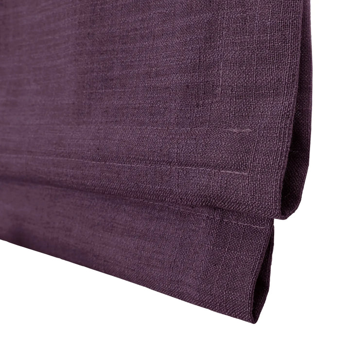 Tallis Linen Plain Roman Shade Cordless