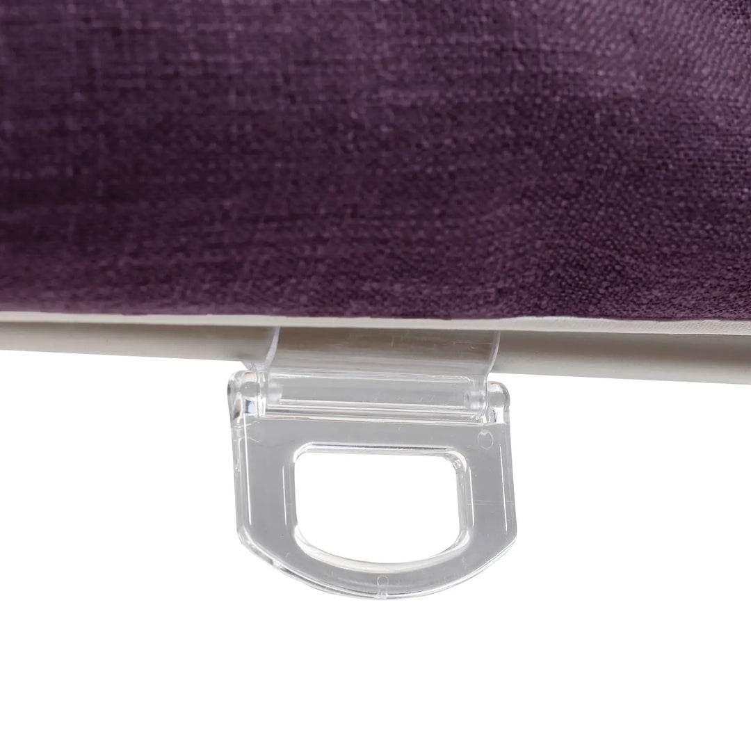 Tallis Linen Plain Roman Shade Cordless