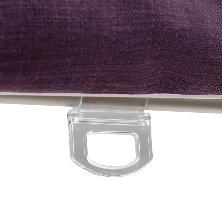 Tallis Linen Plain Roman Shade Cordless