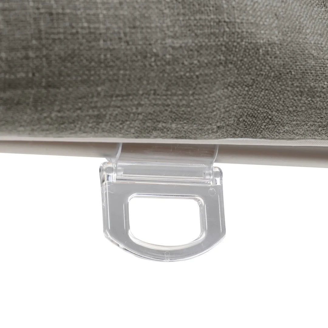 Tallis Linen Plain Roman Shade Cordless