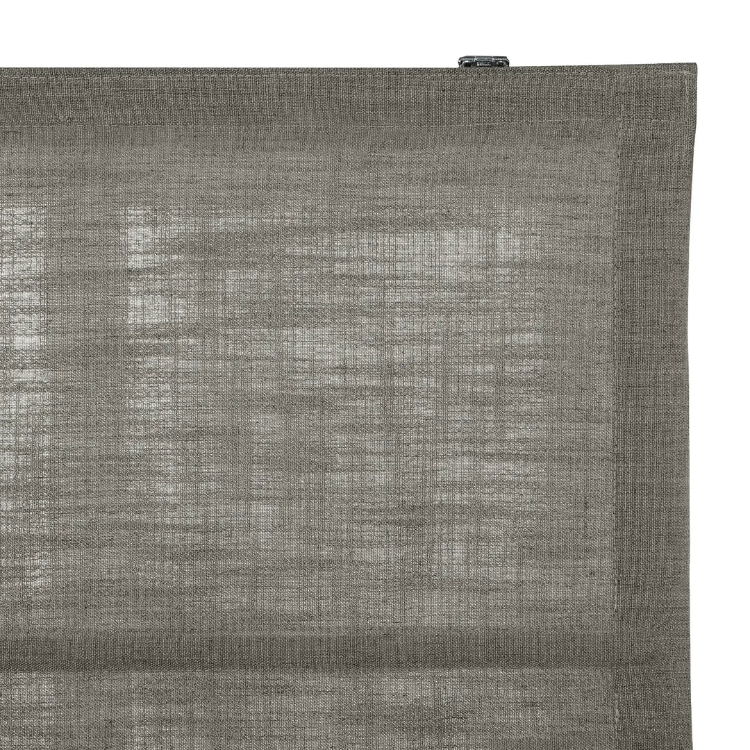 Tallis Linen Plain Roman Shade Cordless