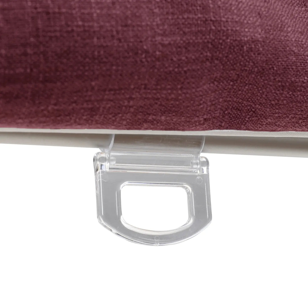 Tallis Linen Plain Roman Shade Cordless