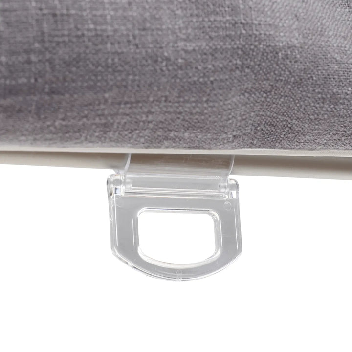 Tallis Linen Plain Roman Shade Cordless