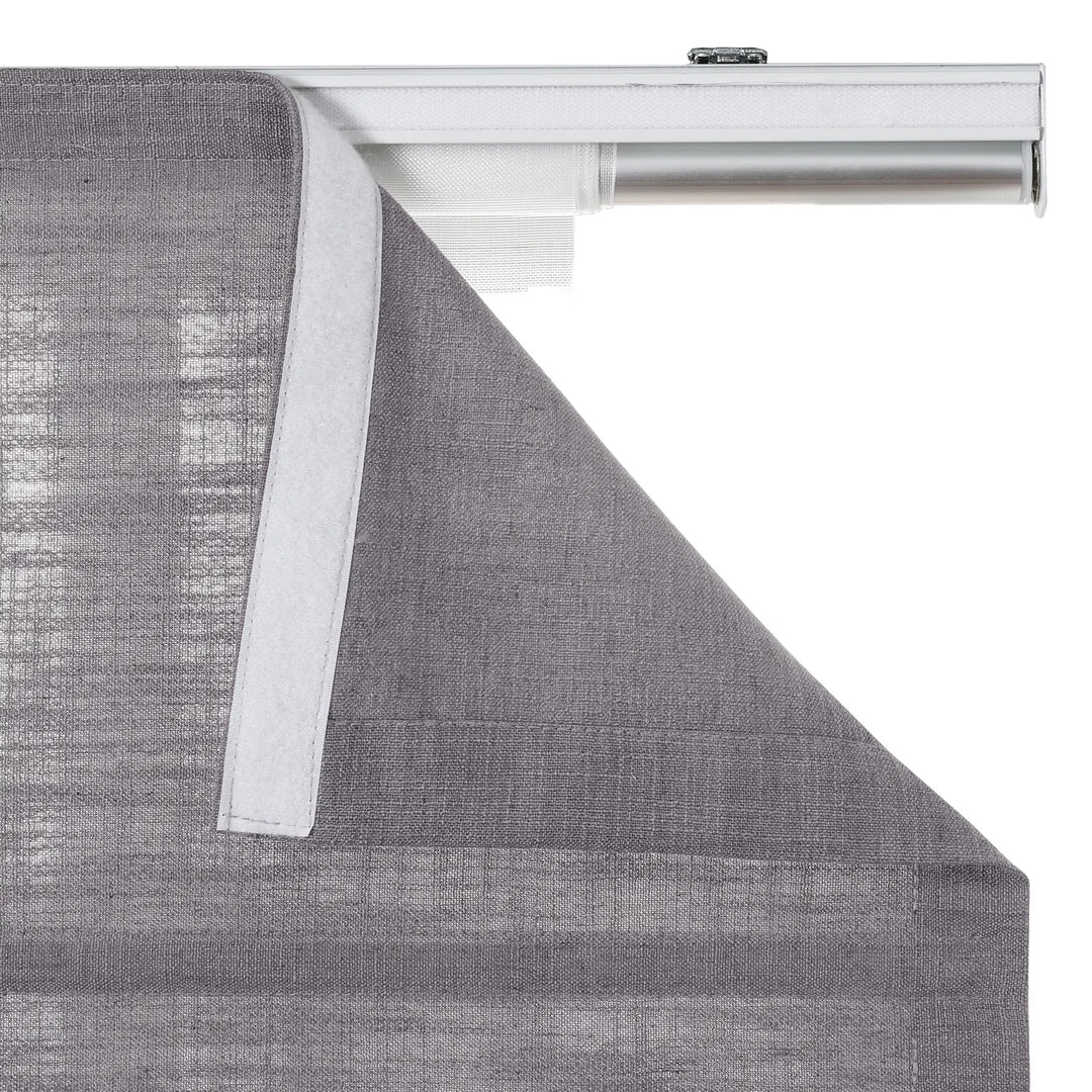 Tallis Linen Plain Roman Shade Cordless