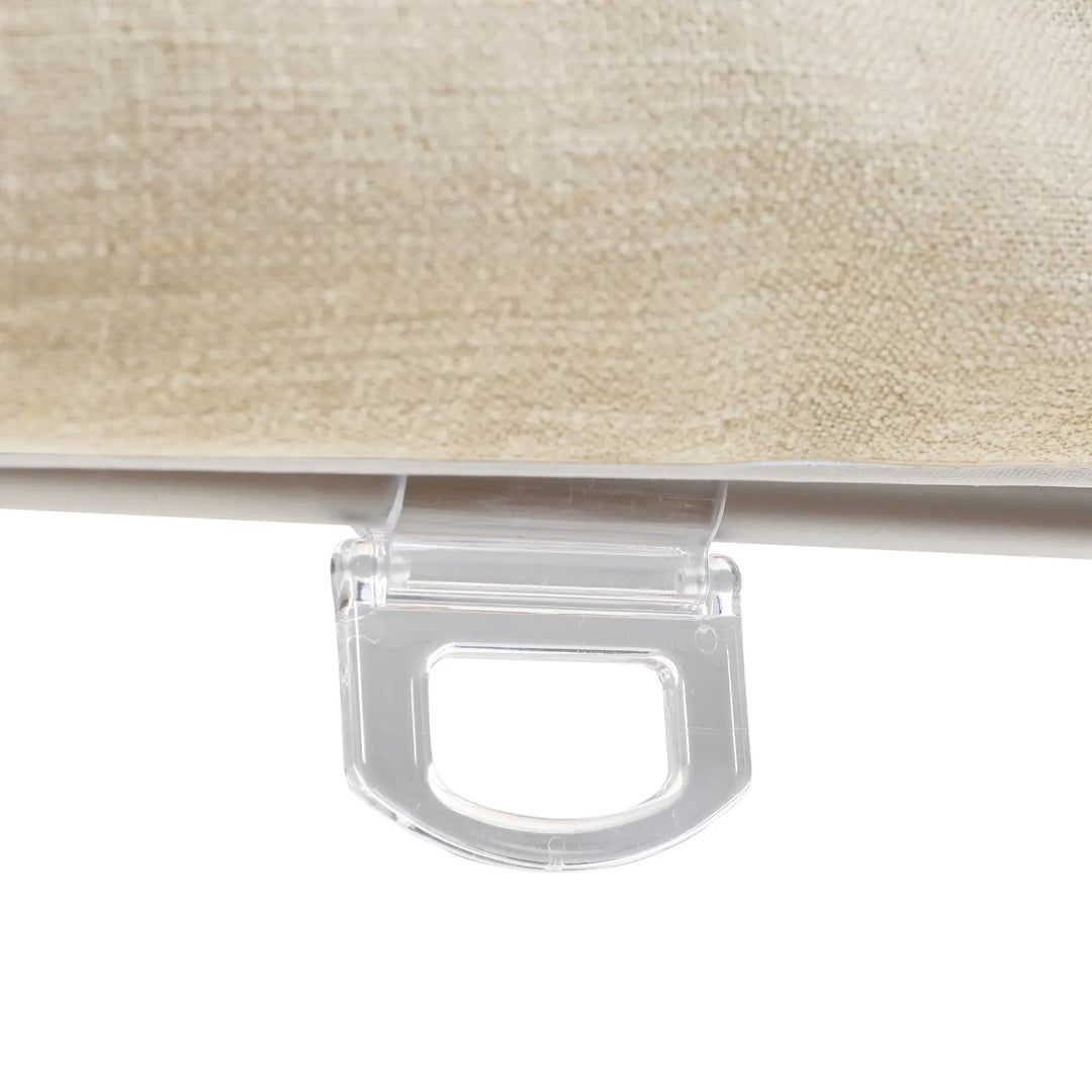 Tallis Linen Plain Roman Shade Cordless