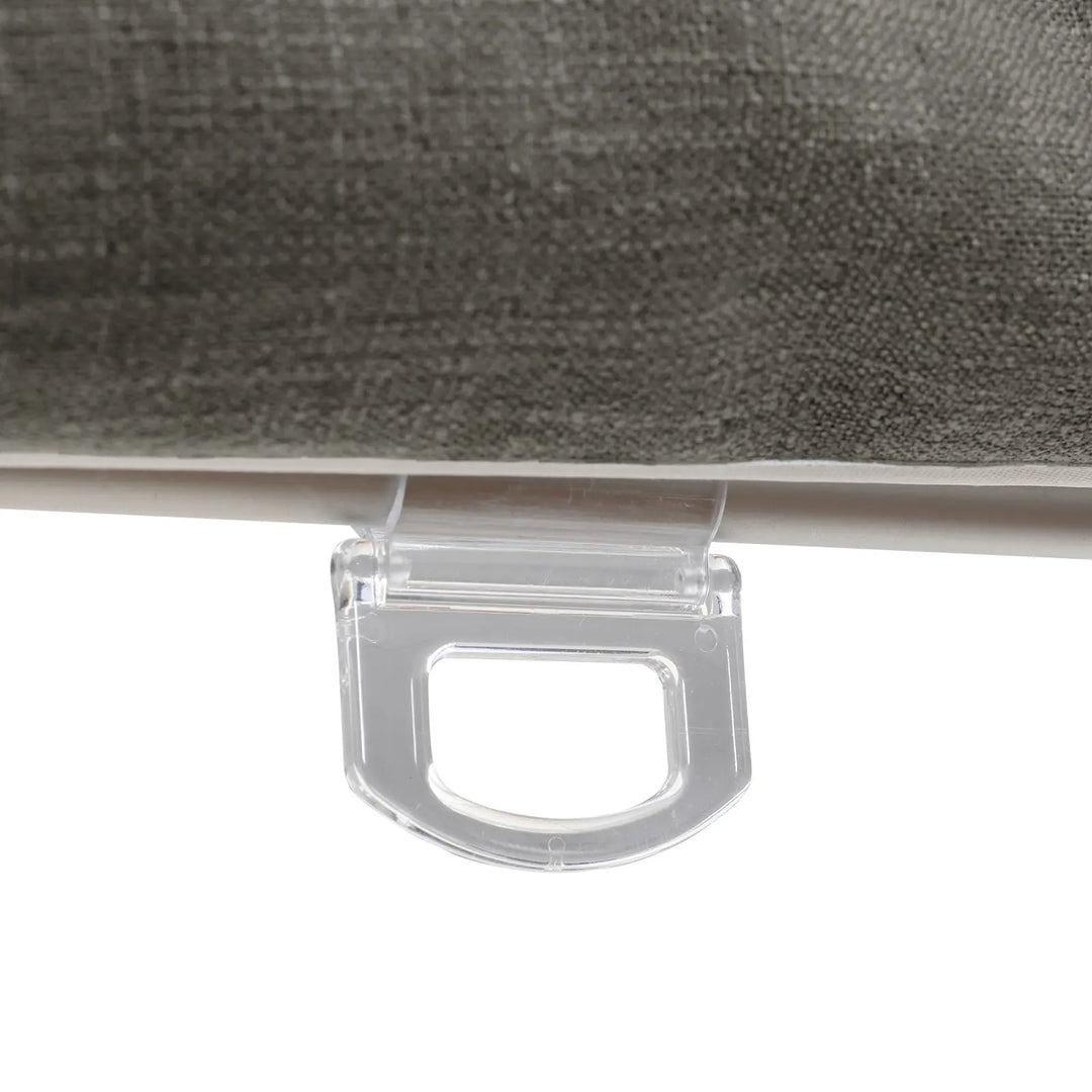 Tallis Linen Plain Roman Shade Cordless