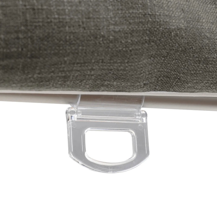 Tallis Linen Plain Roman Shade Cordless