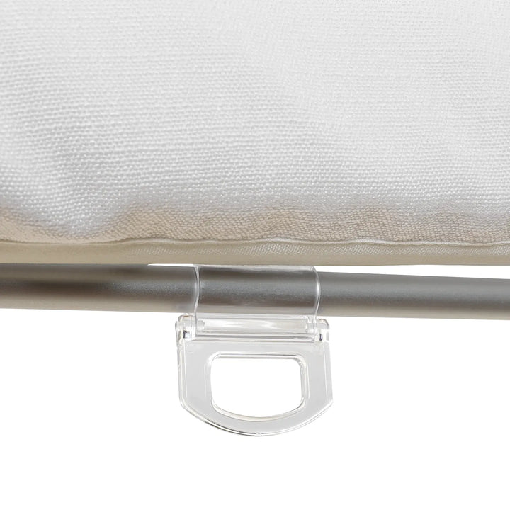 Tallis Linen Plain Roman Shade Cordless