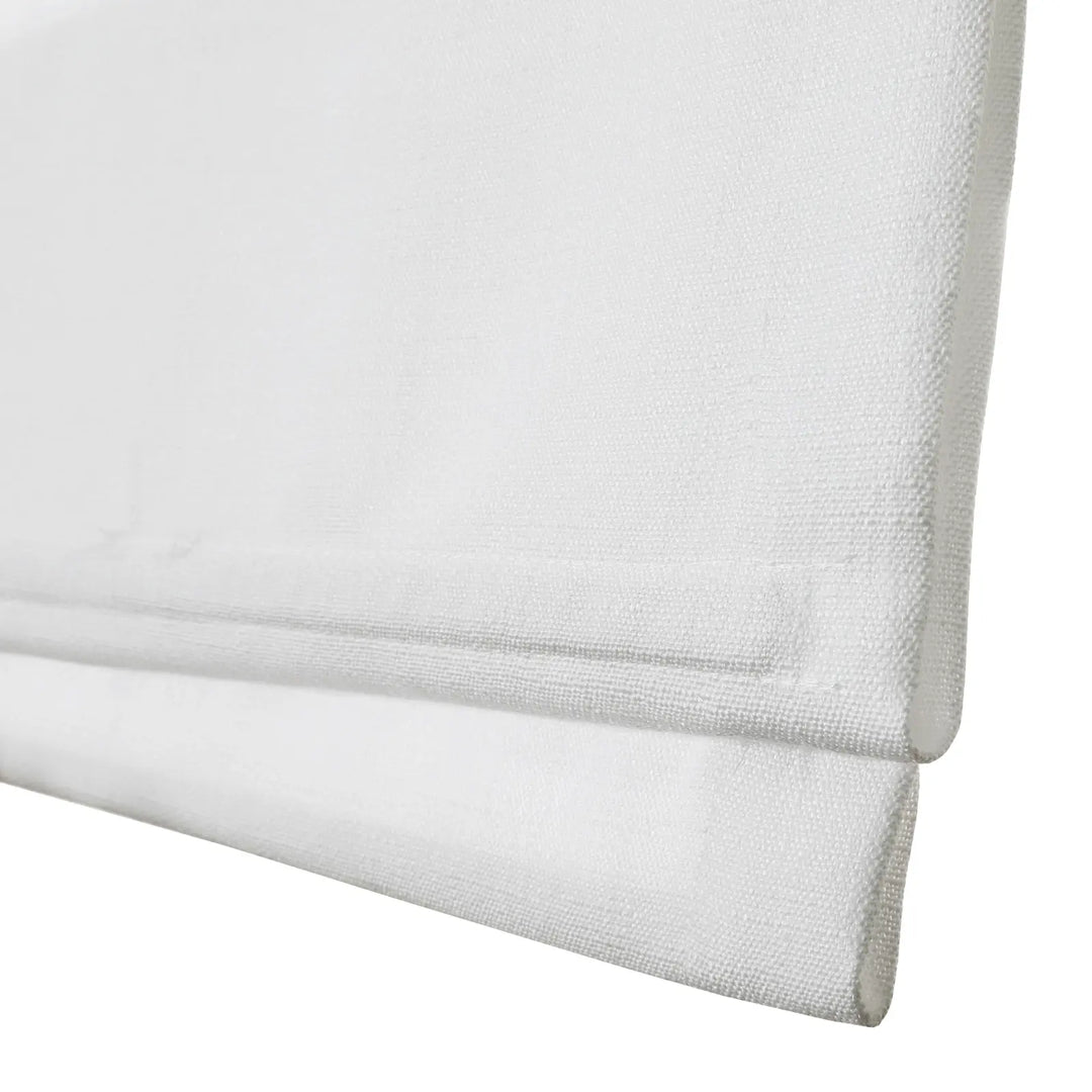 Tallis Linen Plain Roman Shade Cordless