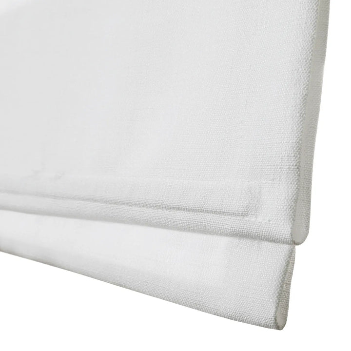 Tallis Linen Plain Roman Shade Cordless