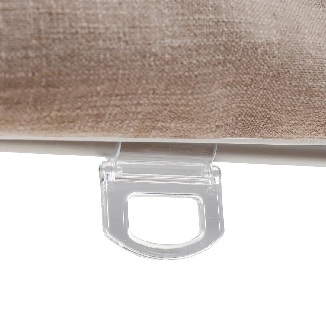 Tallis Linen Plain Roman Shade Cordless