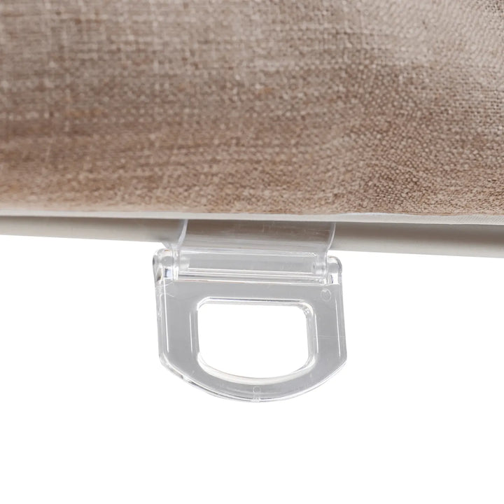 Tallis Linen Plain Roman Shade Cordless