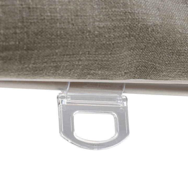 Tallis Linen Plain Roman Shade Cordless