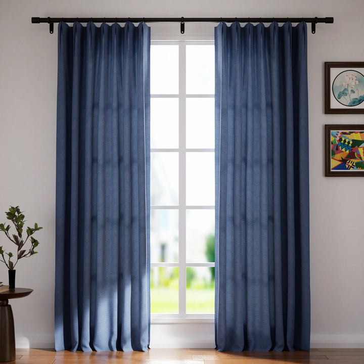 Leon Velvet Curtain Parisian Pleat