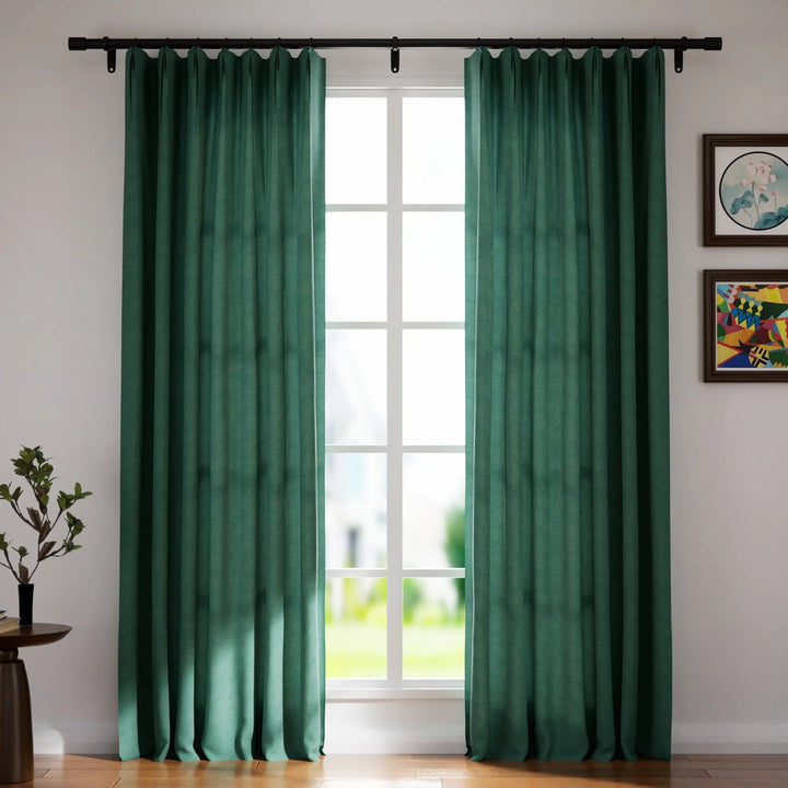Leon Velvet Curtain Parisian Pleat
