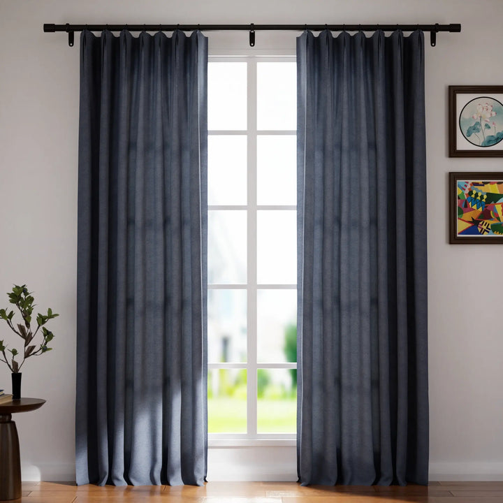 Leon Velvet Curtain Parisian Pleat