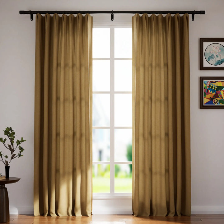 Leon Velvet Curtain Parisian Pleat