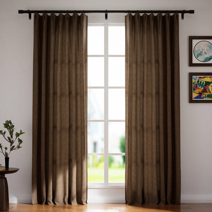 Leon Velvet Curtain Parisian Pleat
