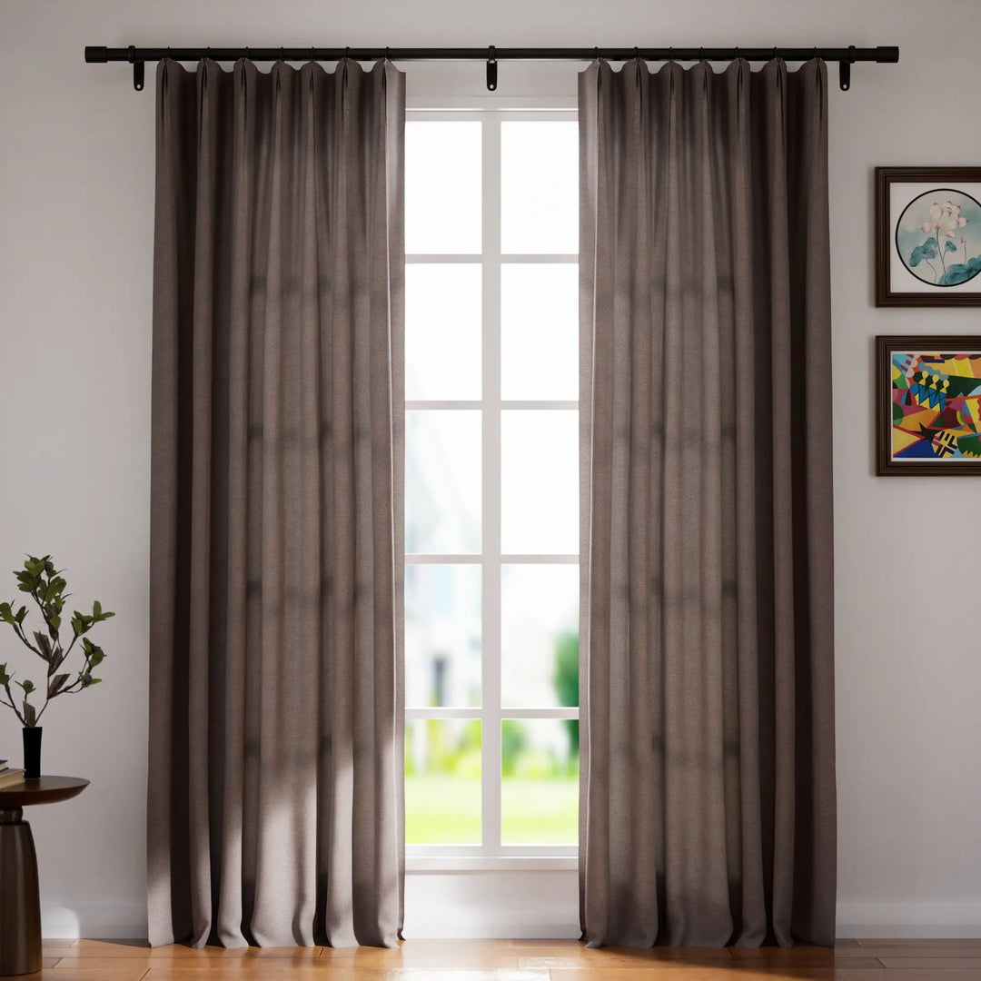 Leon Velvet Curtain Parisian Pleat