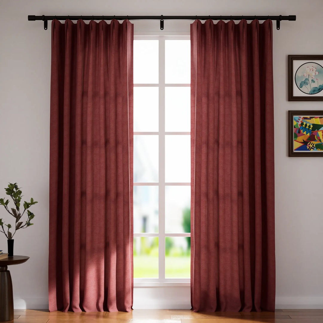 Leon Velvet Curtain Parisian Pleat