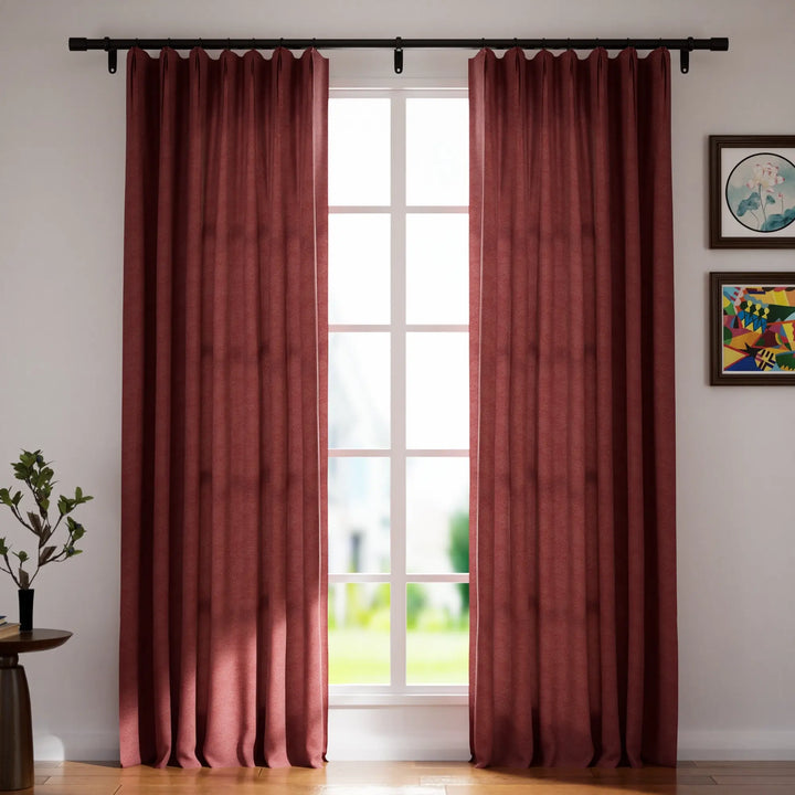 Leon Velvet Curtain Parisian Pleat