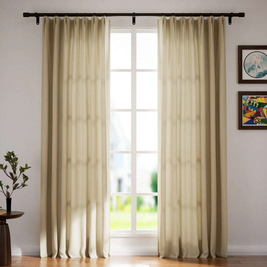 Leon Velvet Curtain Parisian Pleat