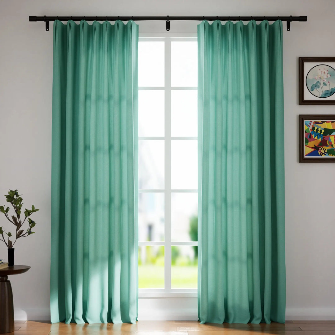 Leon Velvet Curtain Parisian Pleat
