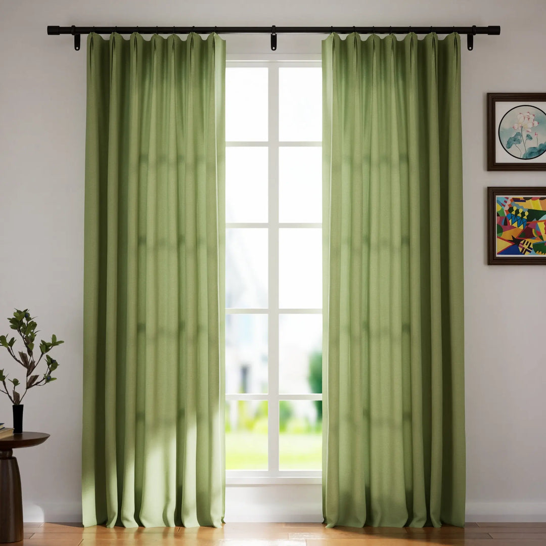 Leon Velvet Curtain Parisian Pleat