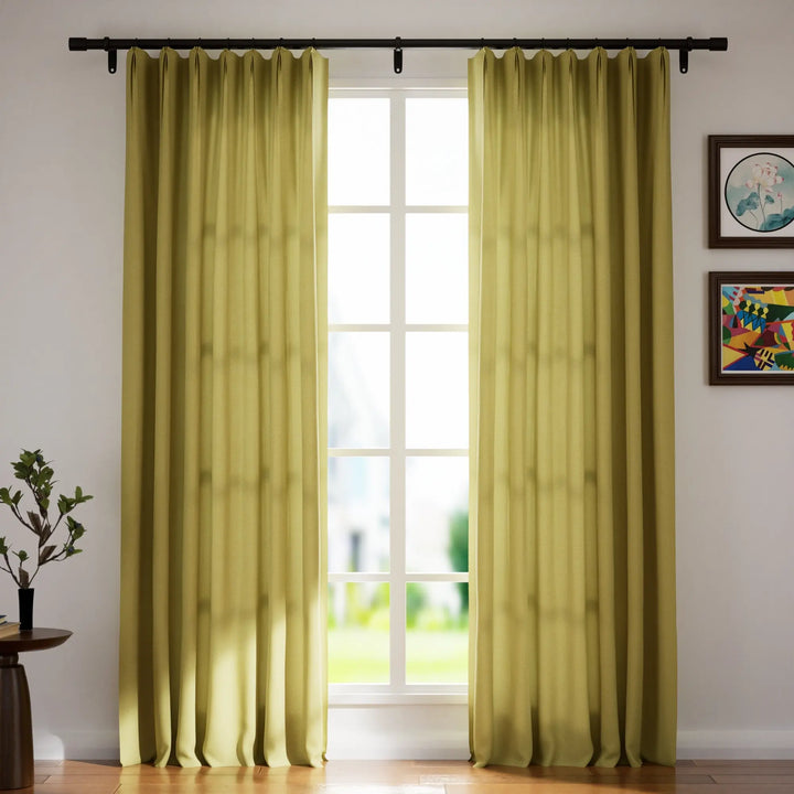Leon Velvet Curtain Parisian Pleat