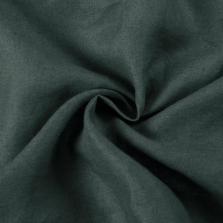 Tonia 100% Linen Curtains Pinch Pleat