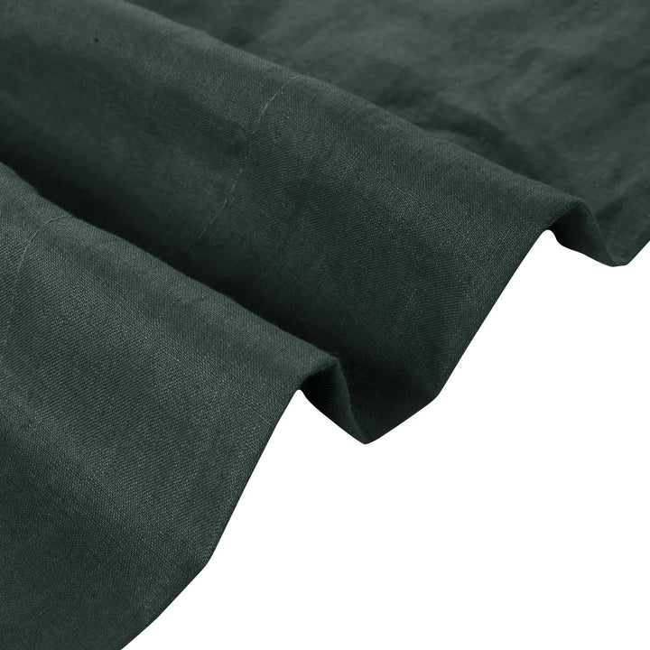Tonia 100% Linen Curtains Pinch Pleat