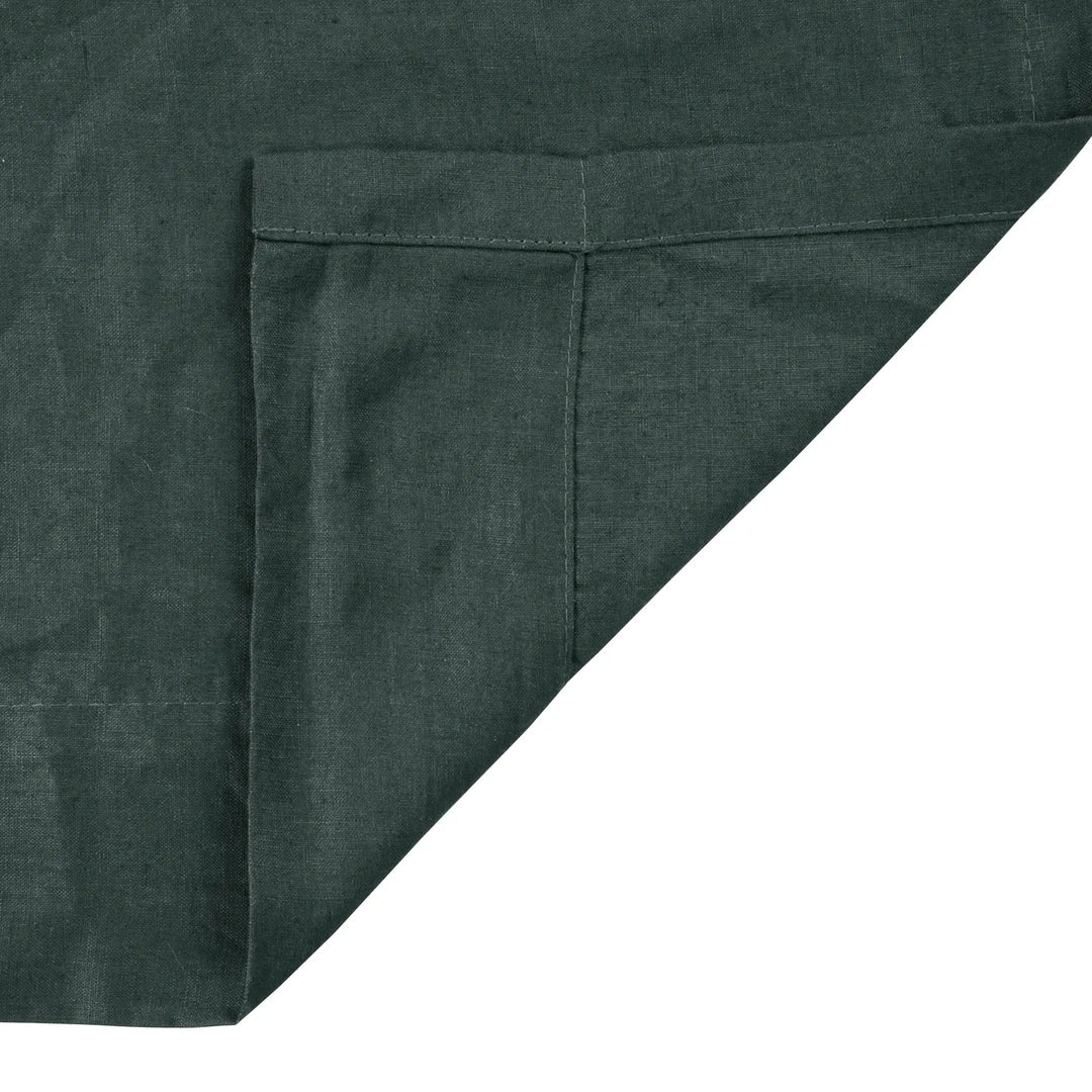 Tonia 100% Linen Curtains Pinch Pleat