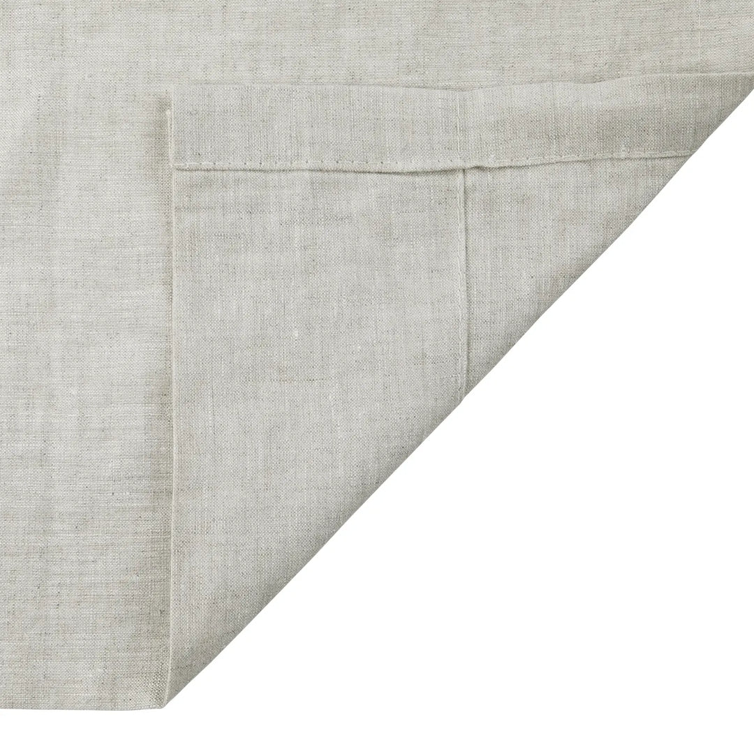 Tonia 100% Linen Curtains Pinch Pleat