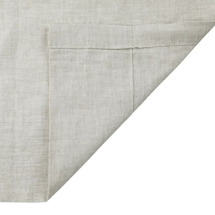 Tonia 100% Linen Curtains Pinch Pleat