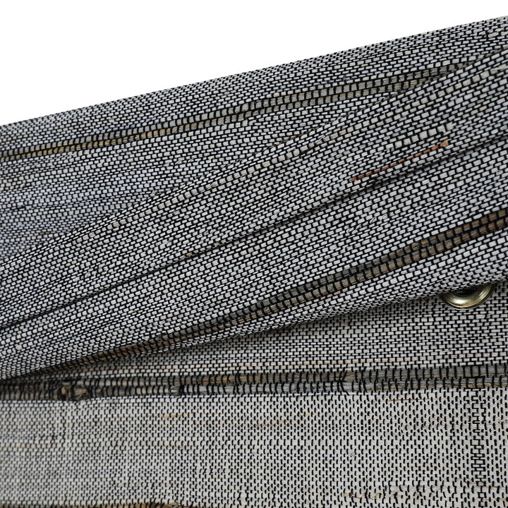 Night Neutral Ramie Woven Shade - Nightfall