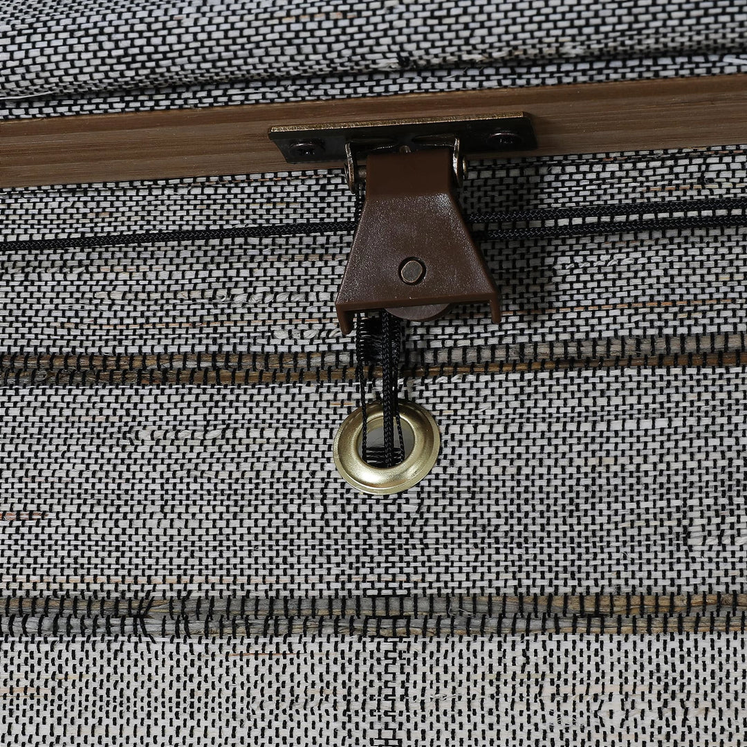 Night Neutral Ramie Woven Shade - Nightfall