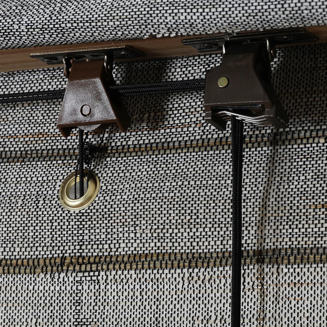 Night Neutral Ramie Woven Shade - Nightfall