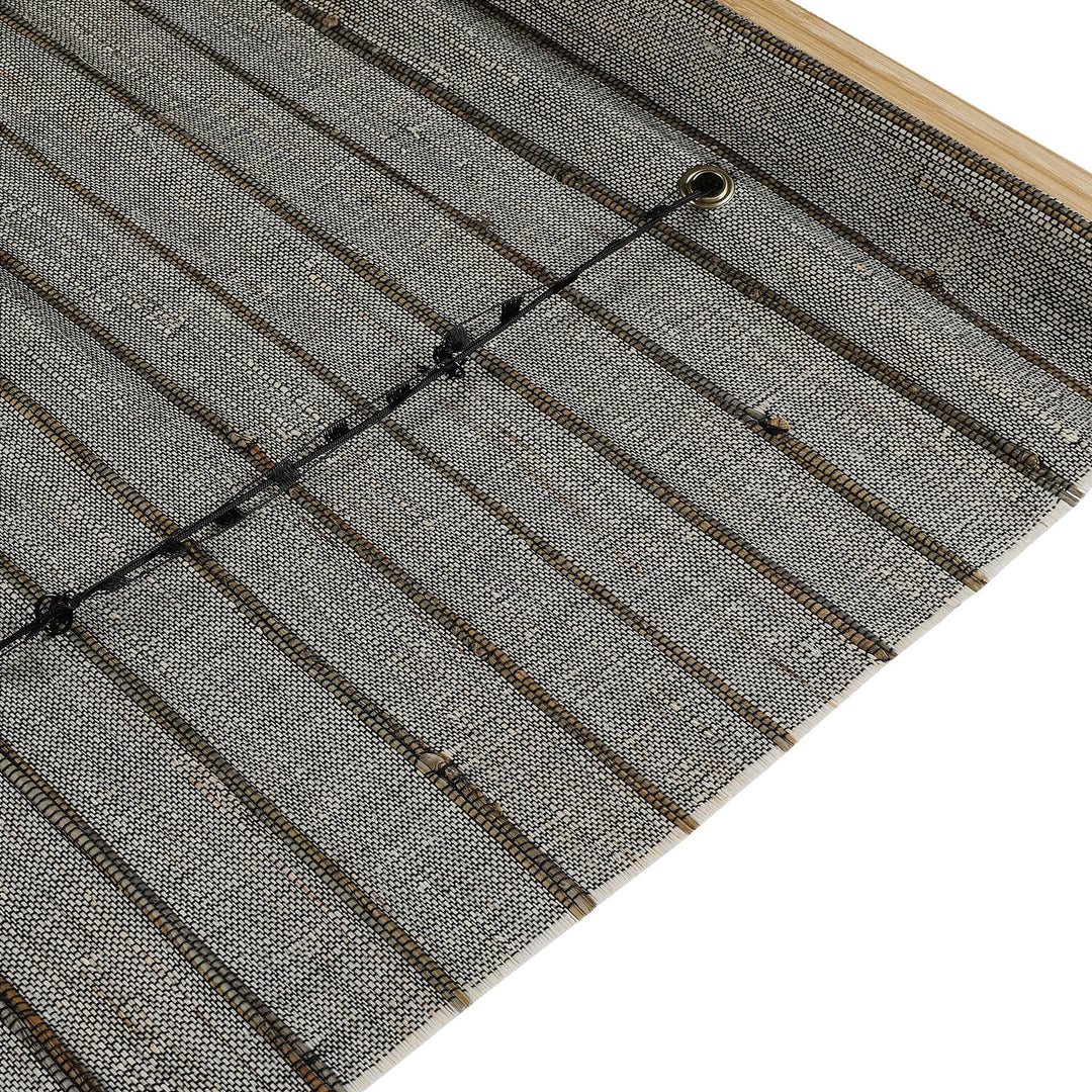Night Neutral Ramie Woven Shade - Nightfall