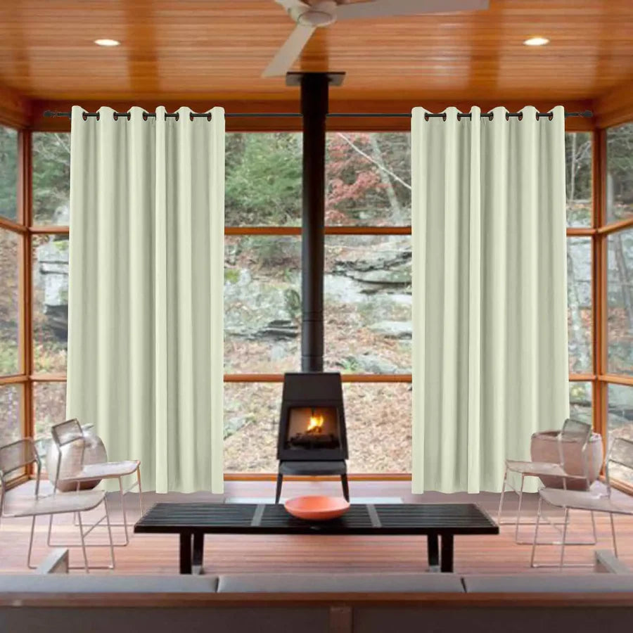 Aube Absolute Blackout Thermal Curtain with Foam Coated Pinch Pleat