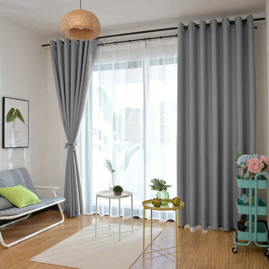 Aube Absolute Blackout Thermal Curtain with Foam Coated Pinch Pleat