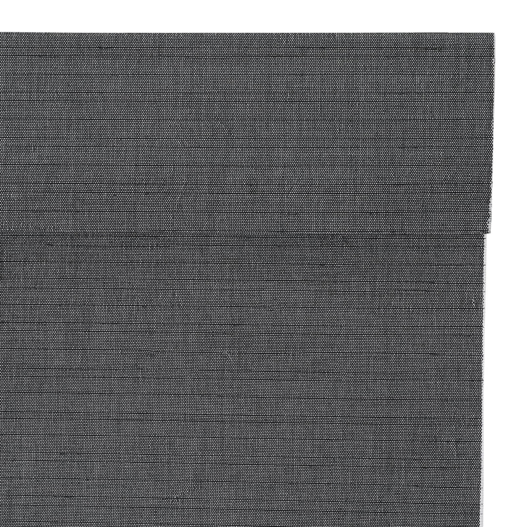 Rain Neutral Flax Woven Bamboo Shade - Middle Grey