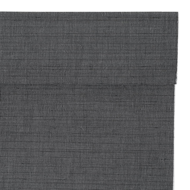 Rain Neutral Flax Woven Bamboo Shade - Middle Grey