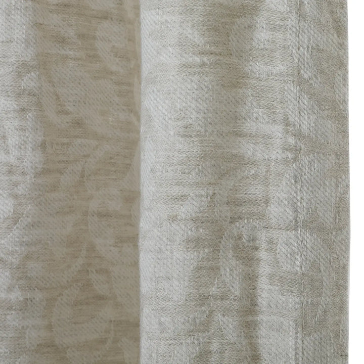 Joel 100% Linen Print Drapery French Pleat