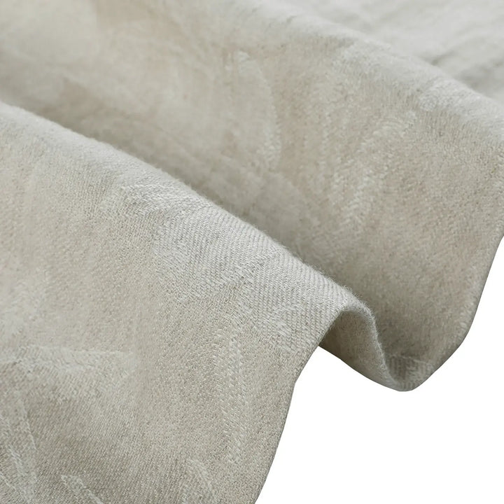 Joel 100% Linen Print Drapery French Pleat