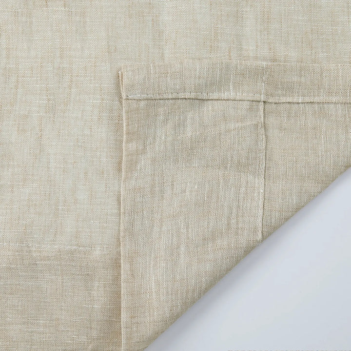 Sissy 100% Linen Curtains French Pleat