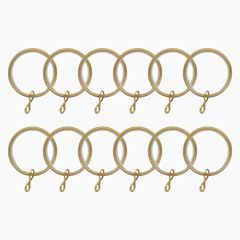 ChadMade Quiet-Glide Curtain Rings Eyelet (Pack of 12)